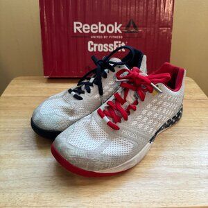Reebok CrossFit Nano 5.0 Women's Shoes - Red, White, Blue, Pewter